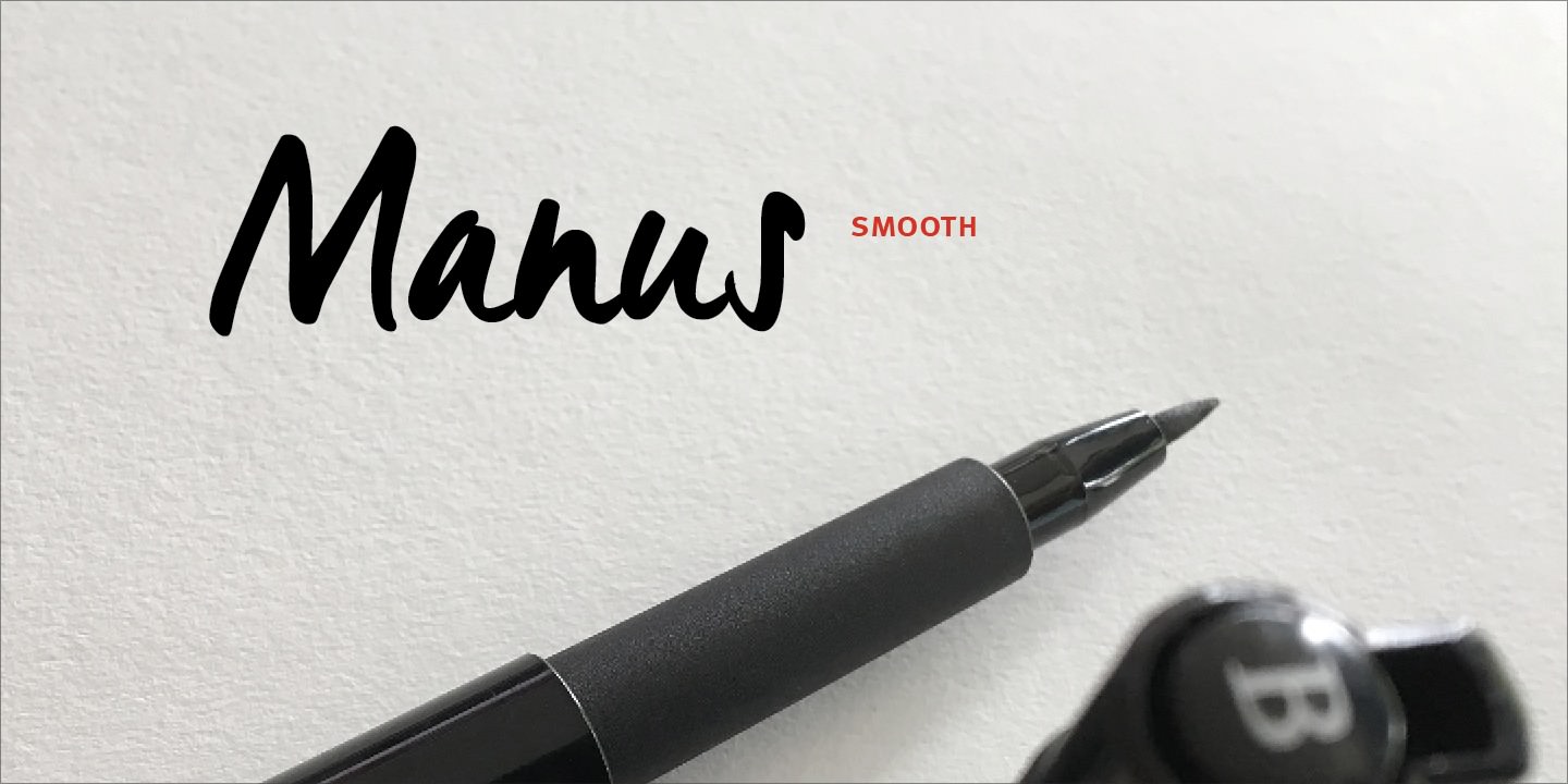 Шрифт Manus Smooth